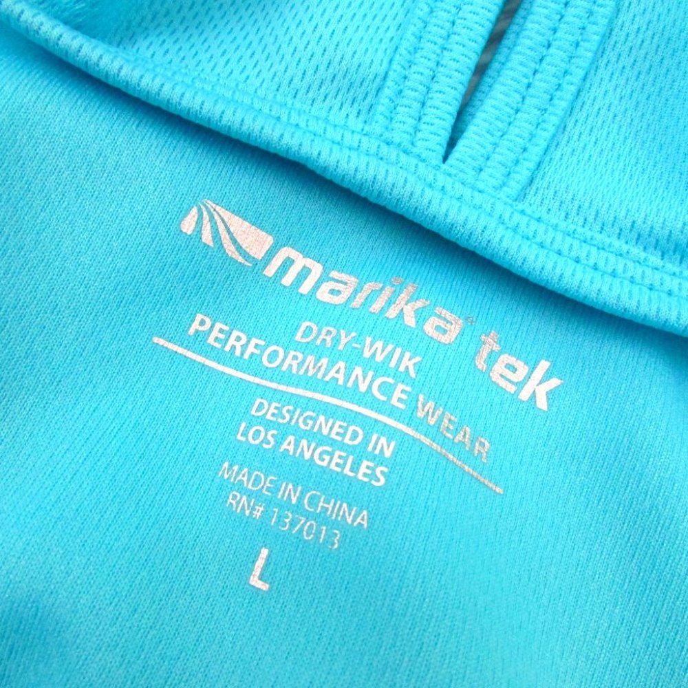 Marika Tek Mesh Cutout Racerback Active Tank Top - Picture 12 of 16